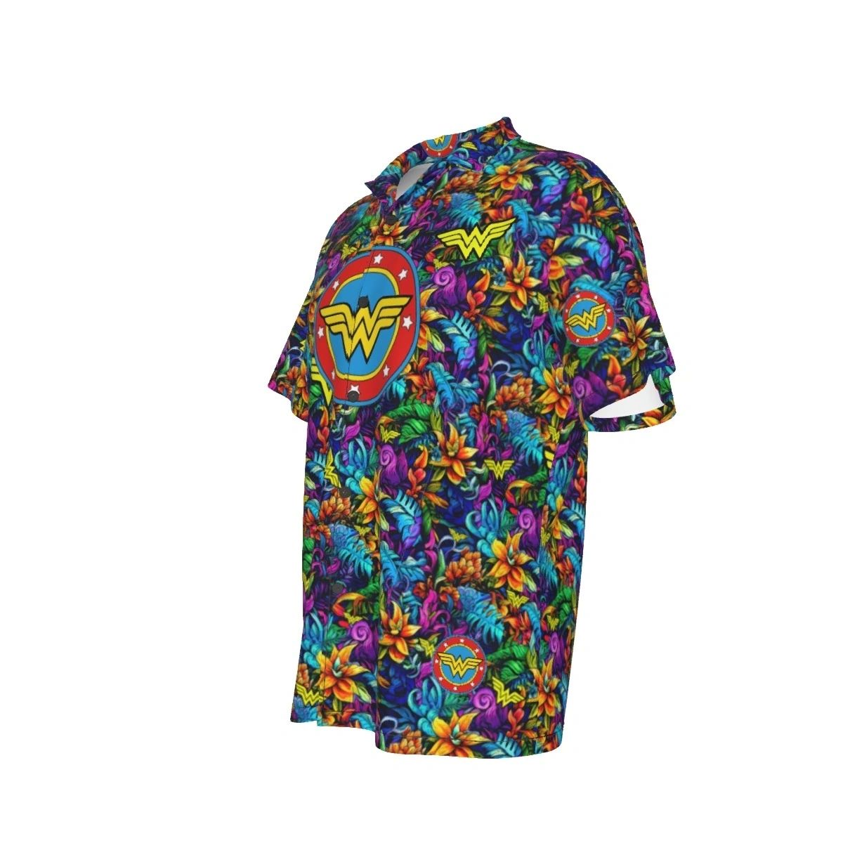 WONDER WOMAN HAWAIIAN SHIRT - ALL OVER PRINT