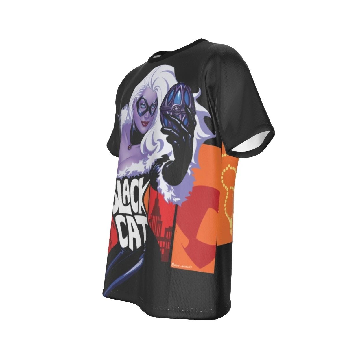 BLACK CAT 1 ALL OVER PRINT SHIRT AND TANK