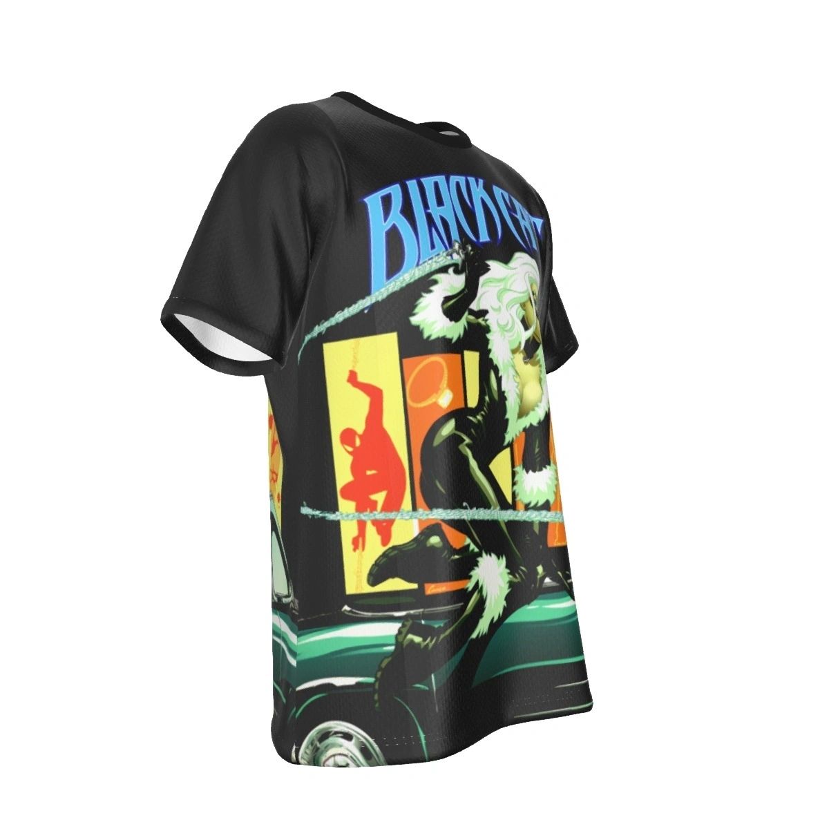 SPIDERMAN PRESENTS BLACK CAT 1 ALL OVER PRINT SHIRT AND TANK