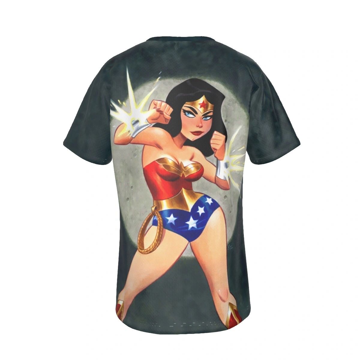 WONDER WOMAN 80TH ANNY ALL OVER PRINT SHIRT AND TANK- ANIMATED