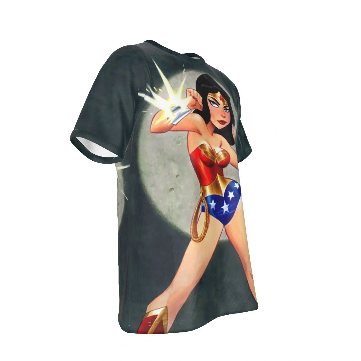 WONDER WOMAN 80TH ANNY ALL OVER PRINT SHIRT AND TANK- ANIMATED
