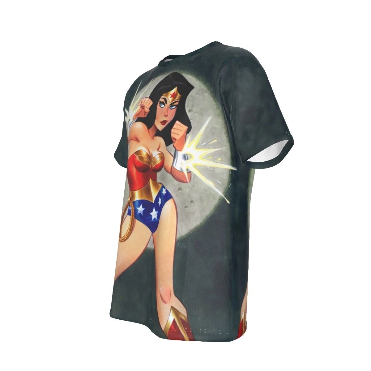 WONDER WOMAN 80TH ANNY ALL OVER PRINT SHIRT AND TANK- ANIMATED