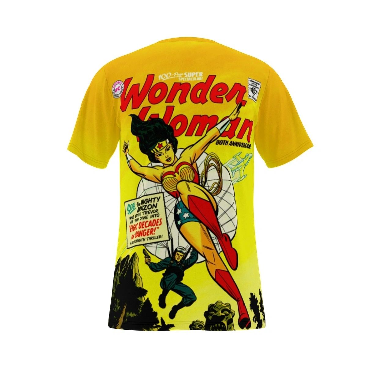 WONDER WOMAN 80TH ANNY ALL OVER PRINT SHIRT AND TANK-#3