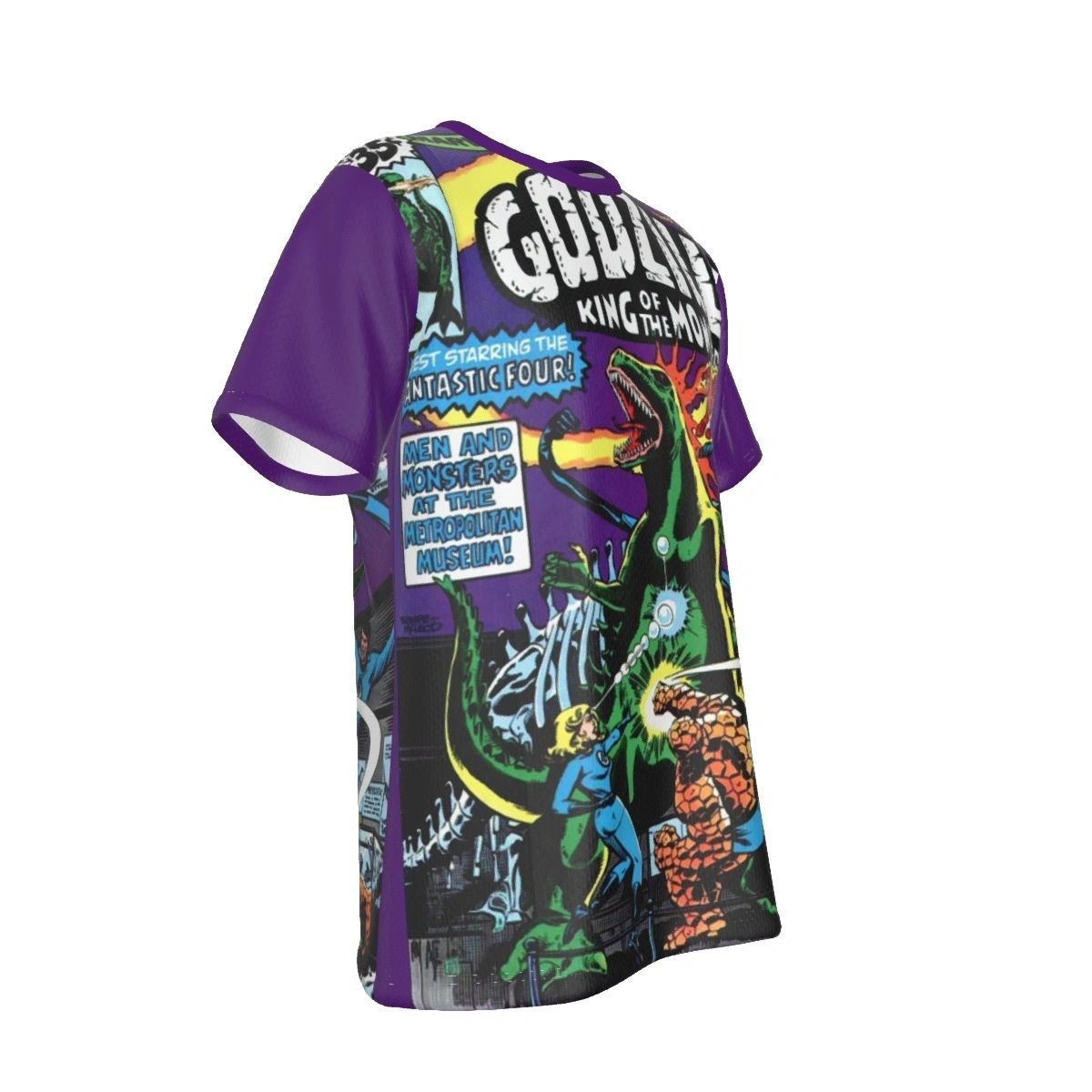GODZILLA 20 ALL OVER PRINT SHIRT AND TANK - WITH FANTASTIC 4