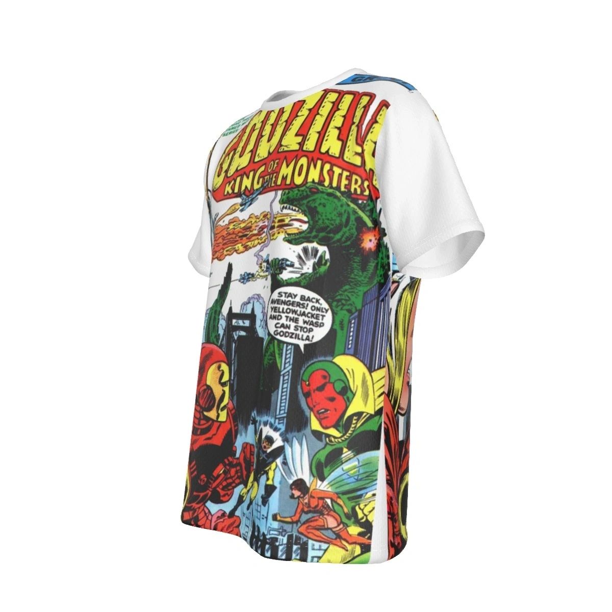 GODZILLA 23 ALL OVER PRINT SHIRT AND TANK - WITH AVENGERS