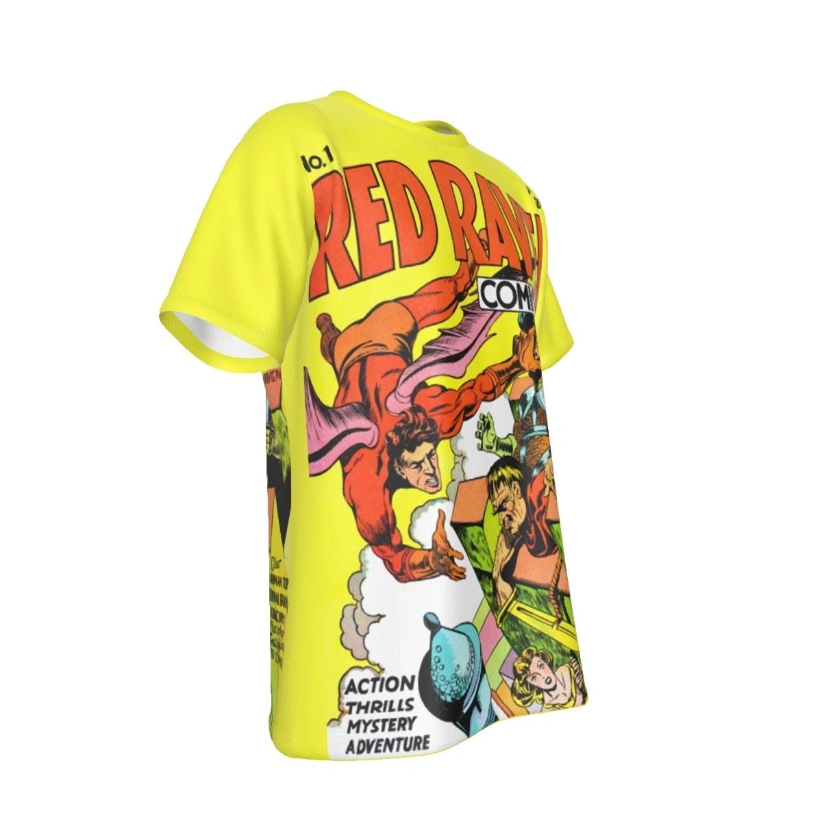 RED RAVEN COMICS 1 ALL OVER PRINT SHIRT AND TANK