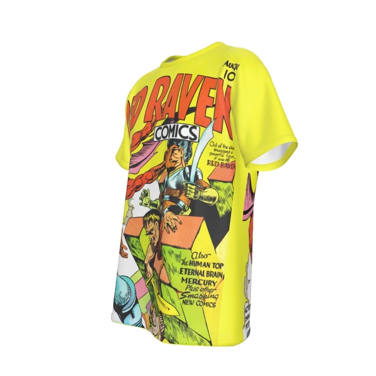 RED RAVEN COMICS 1 ALL OVER PRINT SHIRT AND TANK