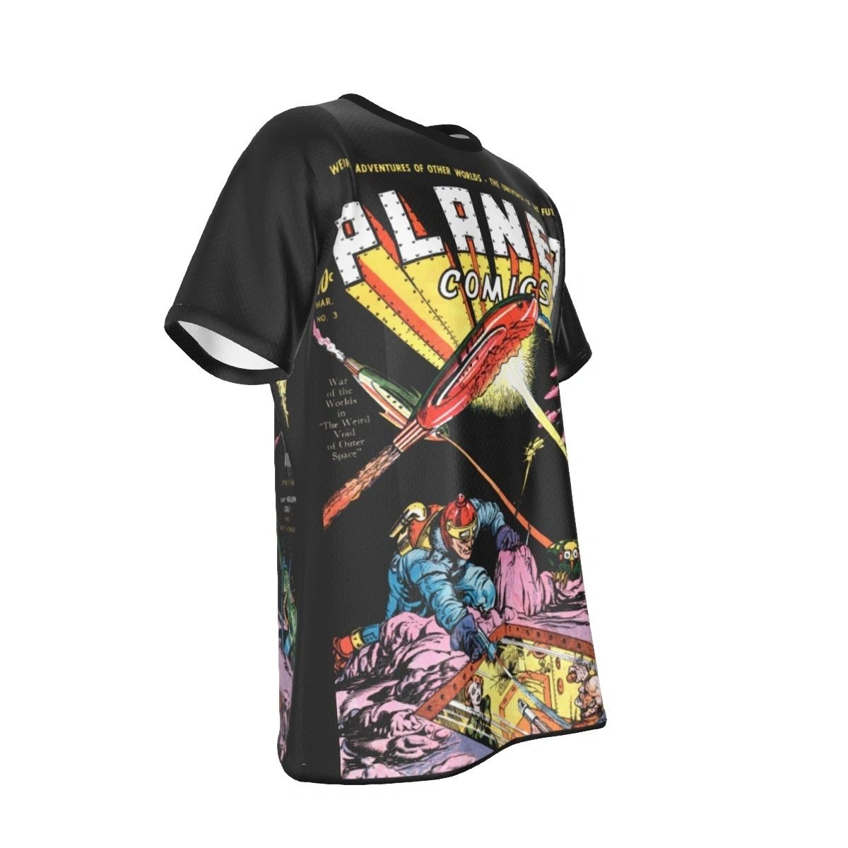 PLANET COMICS 3 ALL OVER PRINT SHIRT AND TANK