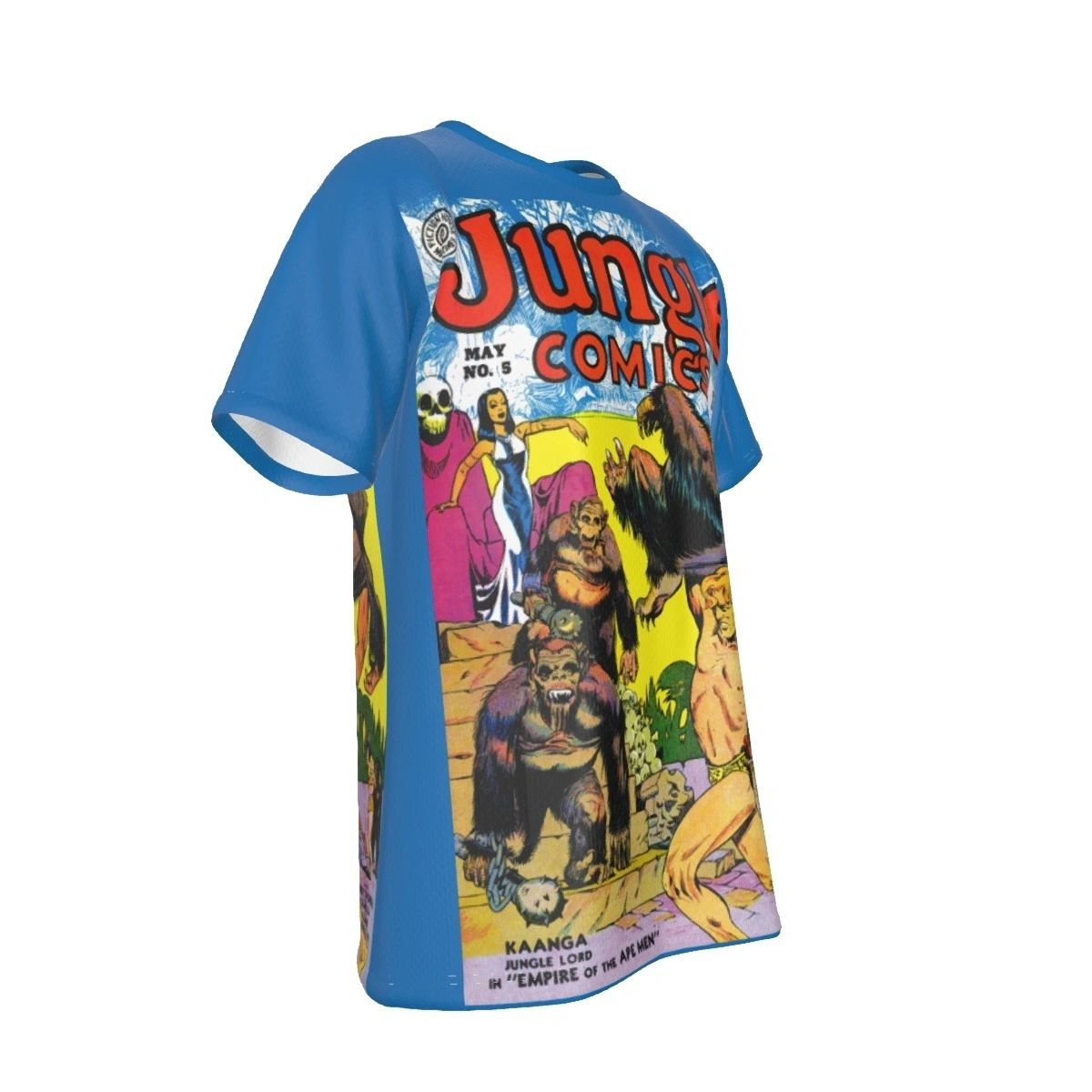JUNGLE COMICS 5 ALL OVER PRINT SHIRT AND TANK