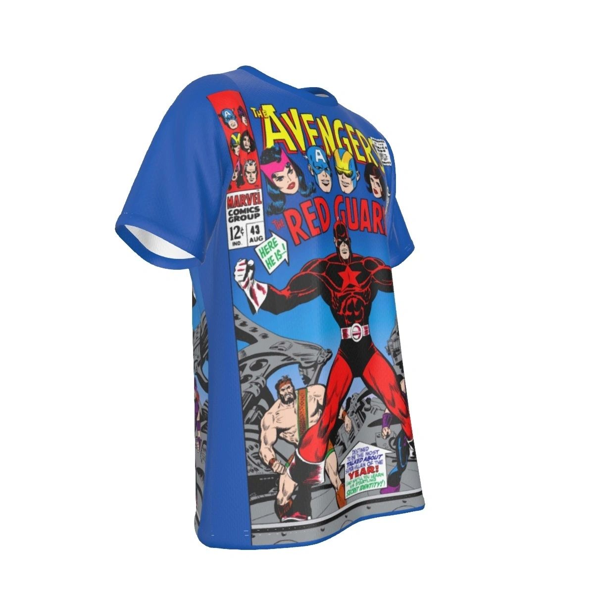 AVENGERS 43 ALL OVER PRINT SHIRT AND TANK - RED GAURDIAN