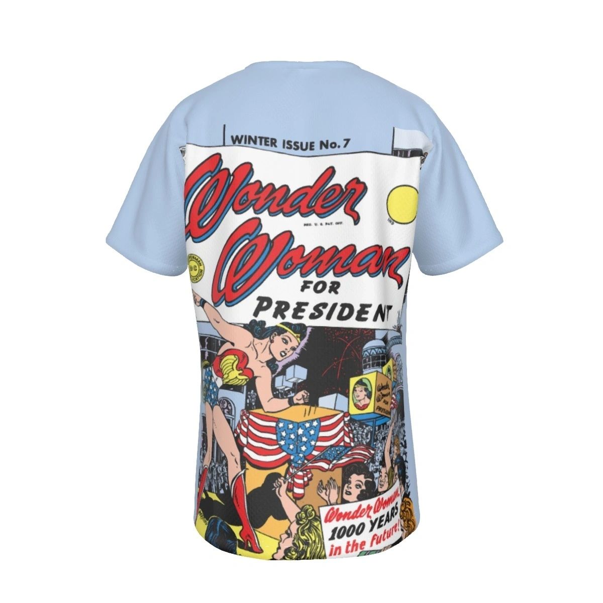 WONDER WOMAN 7 ALL OVER PRINT SHIRT AND TANK - WW FOR PRES