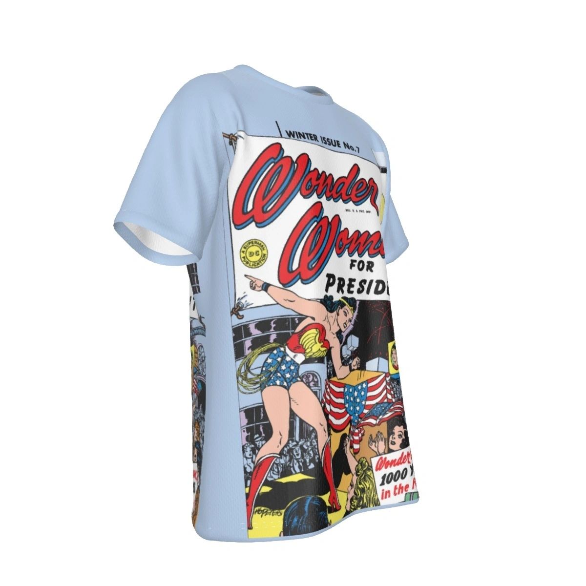 WONDER WOMAN 7 ALL OVER PRINT SHIRT AND TANK - WW FOR PRES