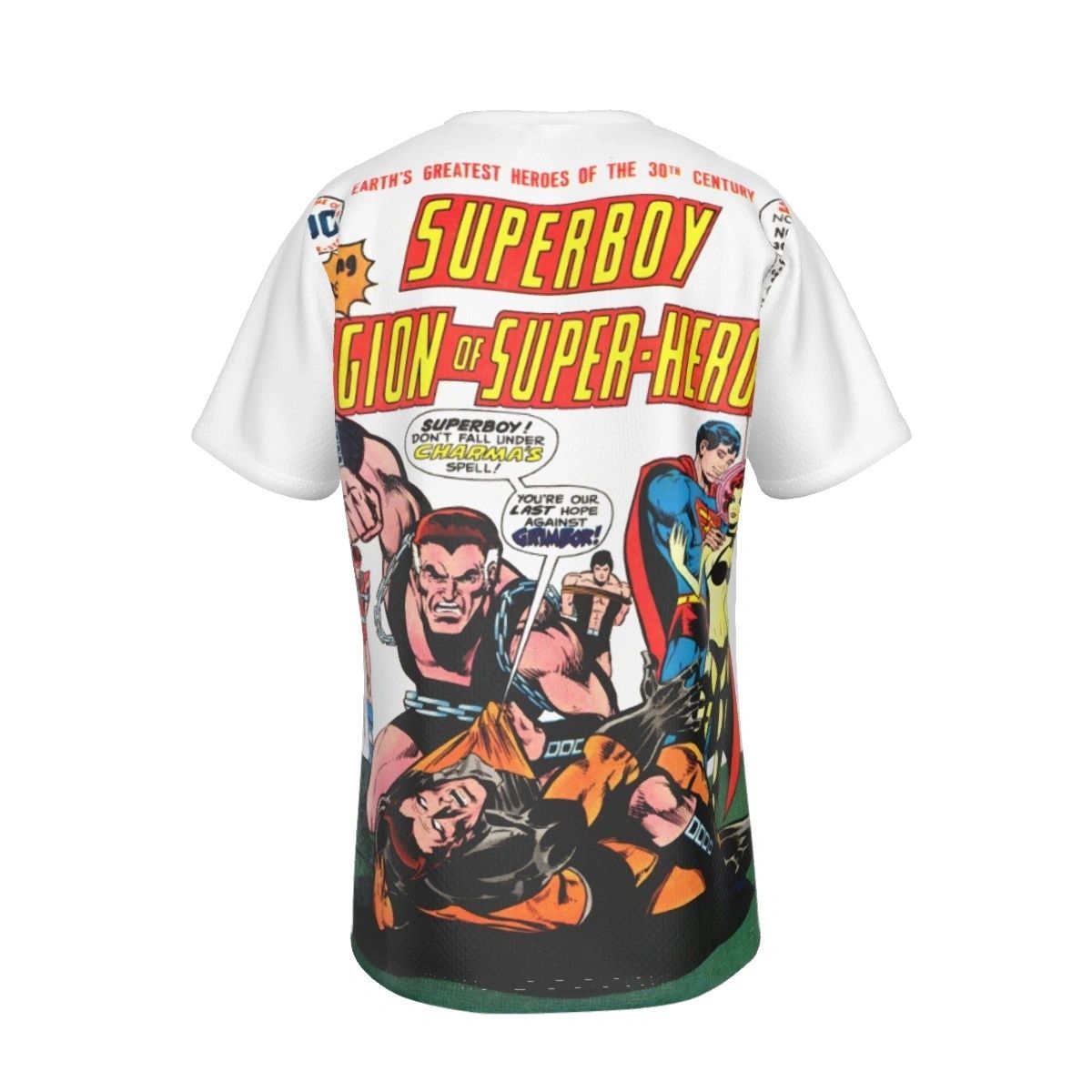 SUPERBOY 221 READY ALL OVER PRINT SHIRT AND TANK-GRIMBOR THE CHAINSMAN