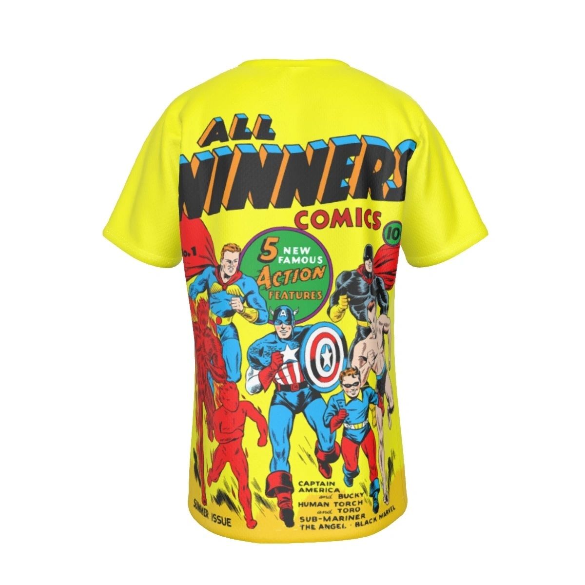 ALL WINNERS COMICS 1 ALL OVER PRINT SHIRT AND TANK