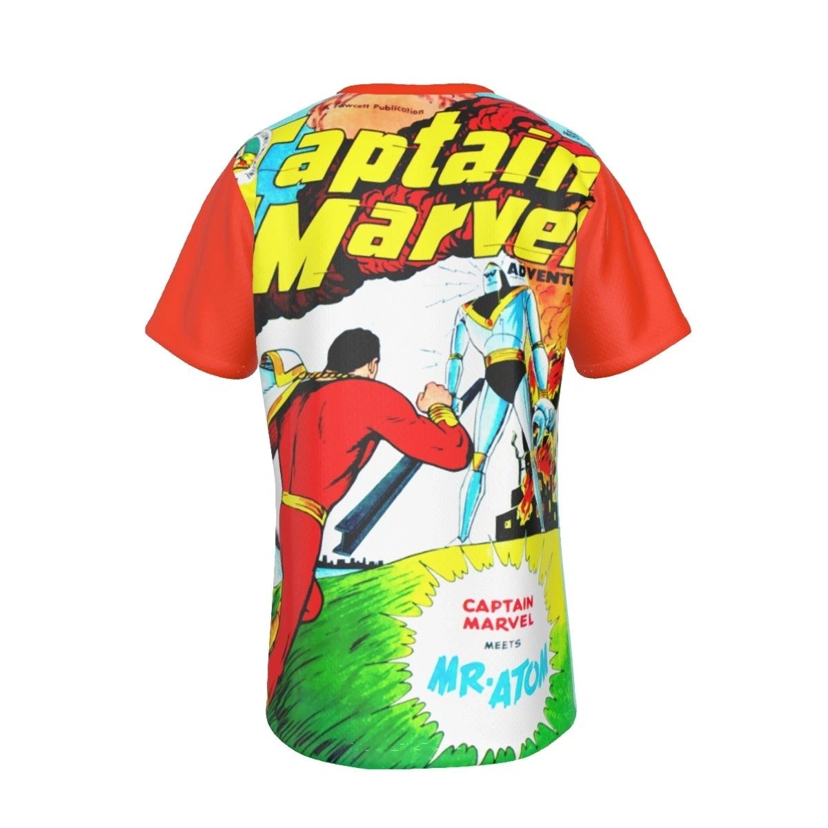 CAPTAIN MARVEL ADVENTURES 78 ALL OVER PRINT SHIRT AND TANK -OTO BINDER - MR ATOM