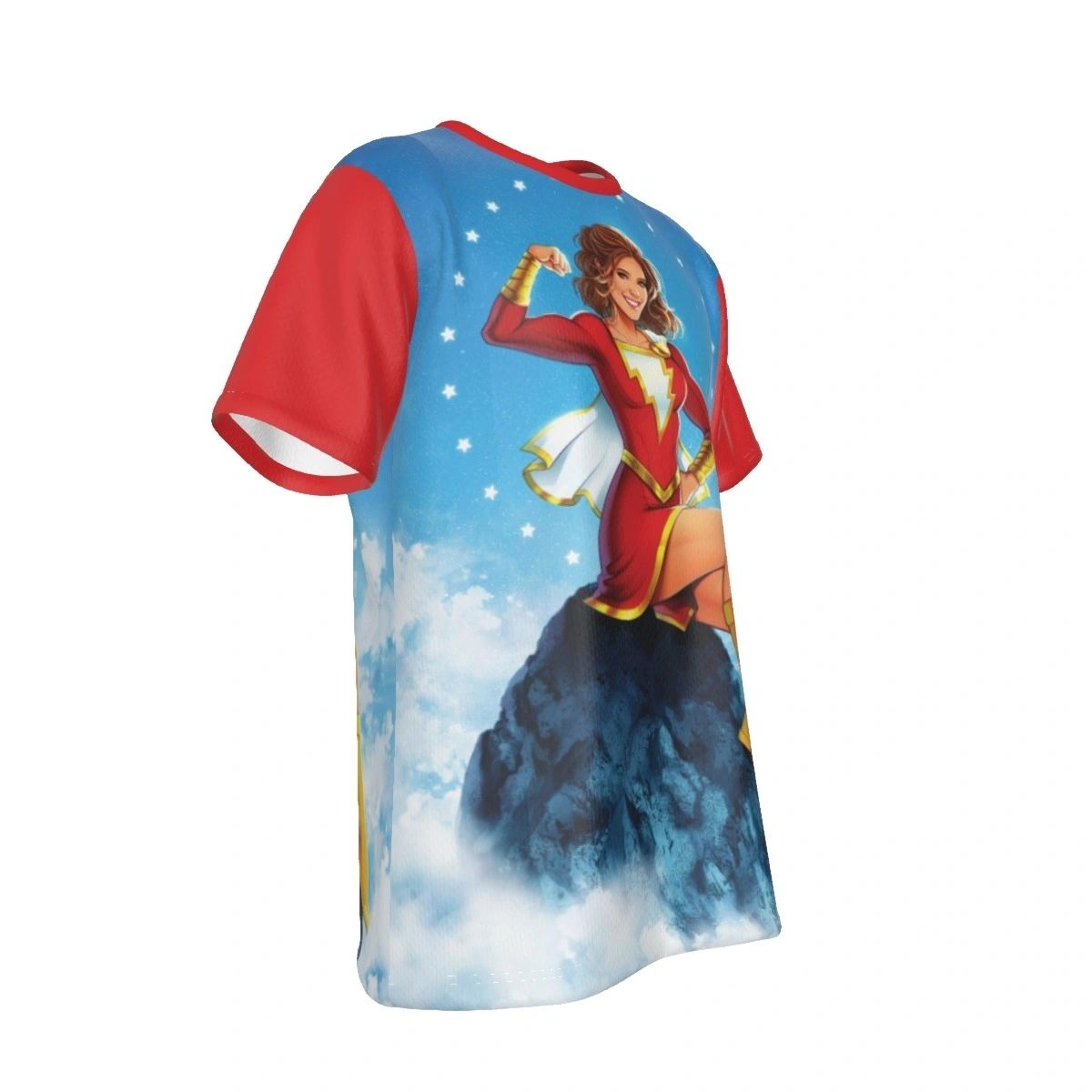 MARY MARVEL PINUP ALL OVER PRINT SHIRT AND TANK