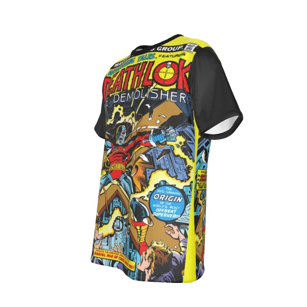 ASTONISHING TALES 25 WITH DEATHLOK ALL OVER PRINT SHIRT AND TANK