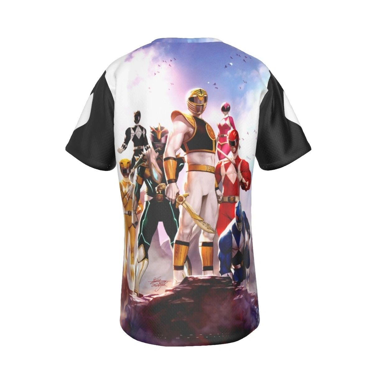 POWER RANGERS MIGHTY MORPHIN 1 ALL OVER PRINT SHIRT AND TANK