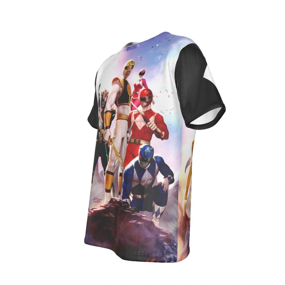 POWER RANGERS MIGHTY MORPHIN 1 ALL OVER PRINT SHIRT AND TANK