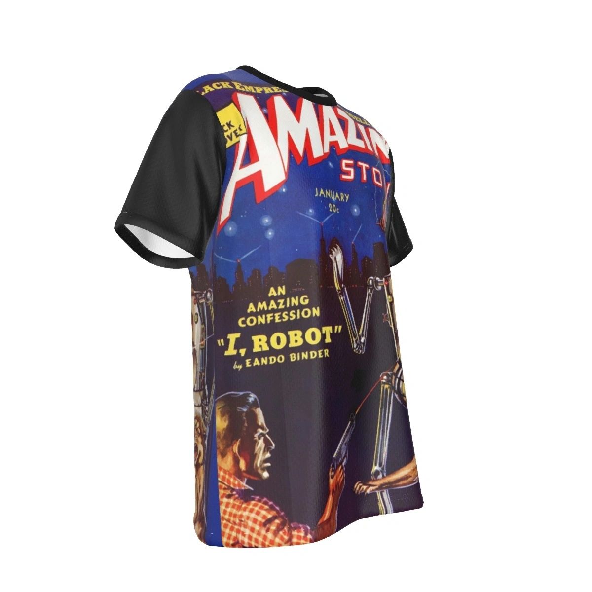 AMAZING STORIES 1 ALL OVER PRINT SHIRT AND TANK -OTO BINDER