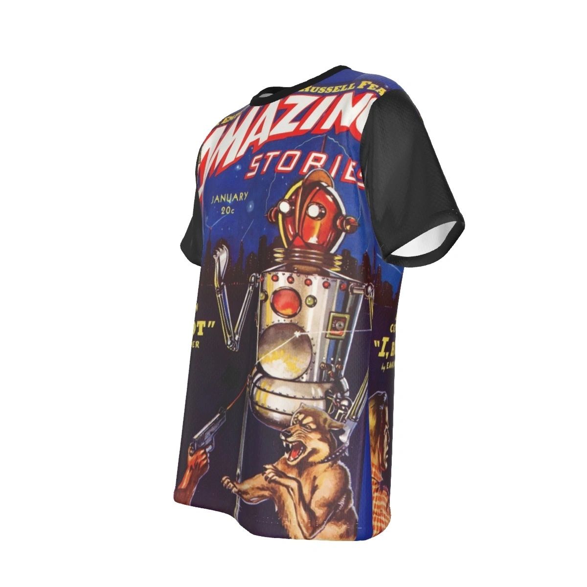 AMAZING STORIES 1 ALL OVER PRINT SHIRT AND TANK -OTO BINDER