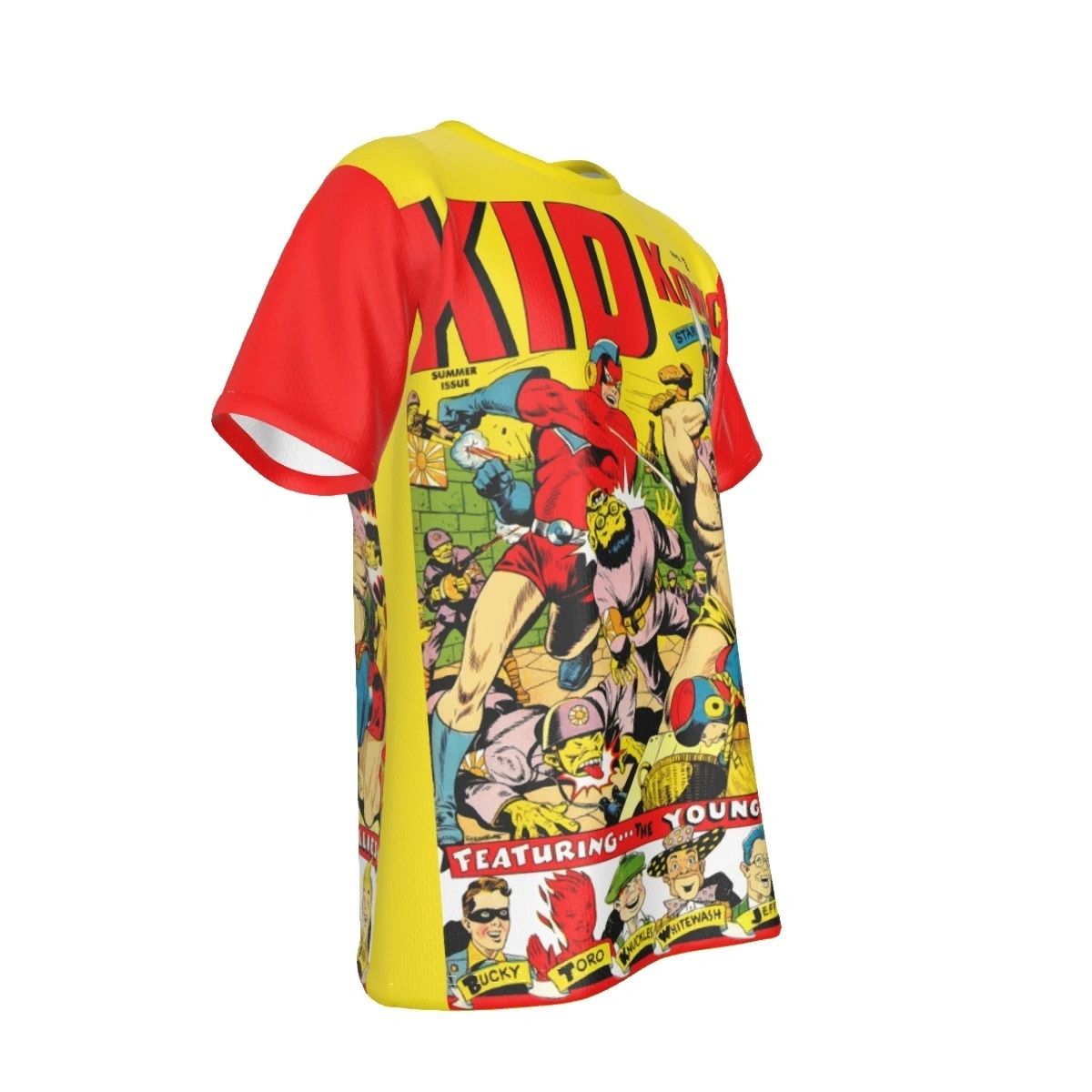 KID KOMICS 2 ALL OVER PRINT SHIRT AND TANK WITH CAPTAIN WONDER BY OTO BINDER