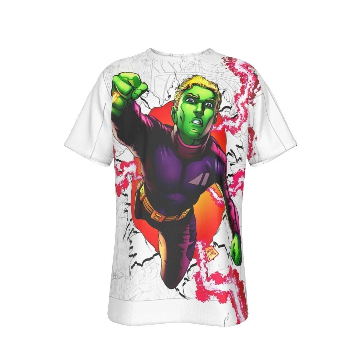 LEGION BRAINIAC BREAKTHRU ALL OVER PRINT SHIRT AND TANK