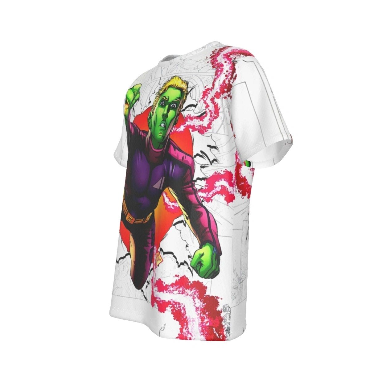 LEGION BRAINIAC BREAKTHRU ALL OVER PRINT SHIRT AND TANK