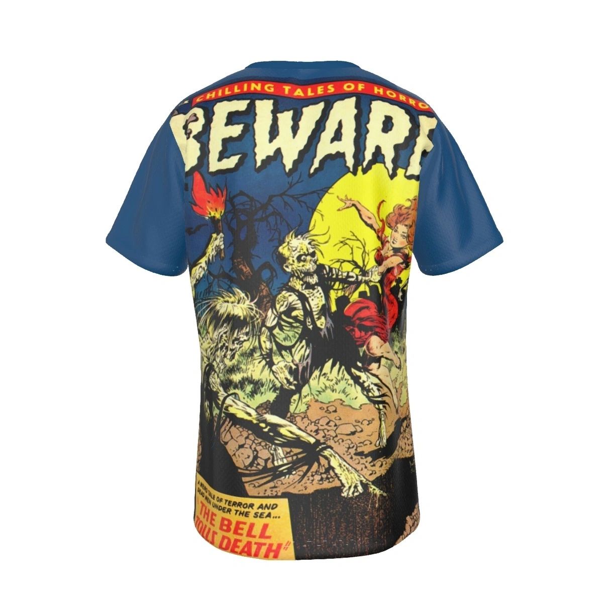 BEWARE 10 ALL OVER PRINT SHIRT AND TANK -FRANK FRAZETTA ART