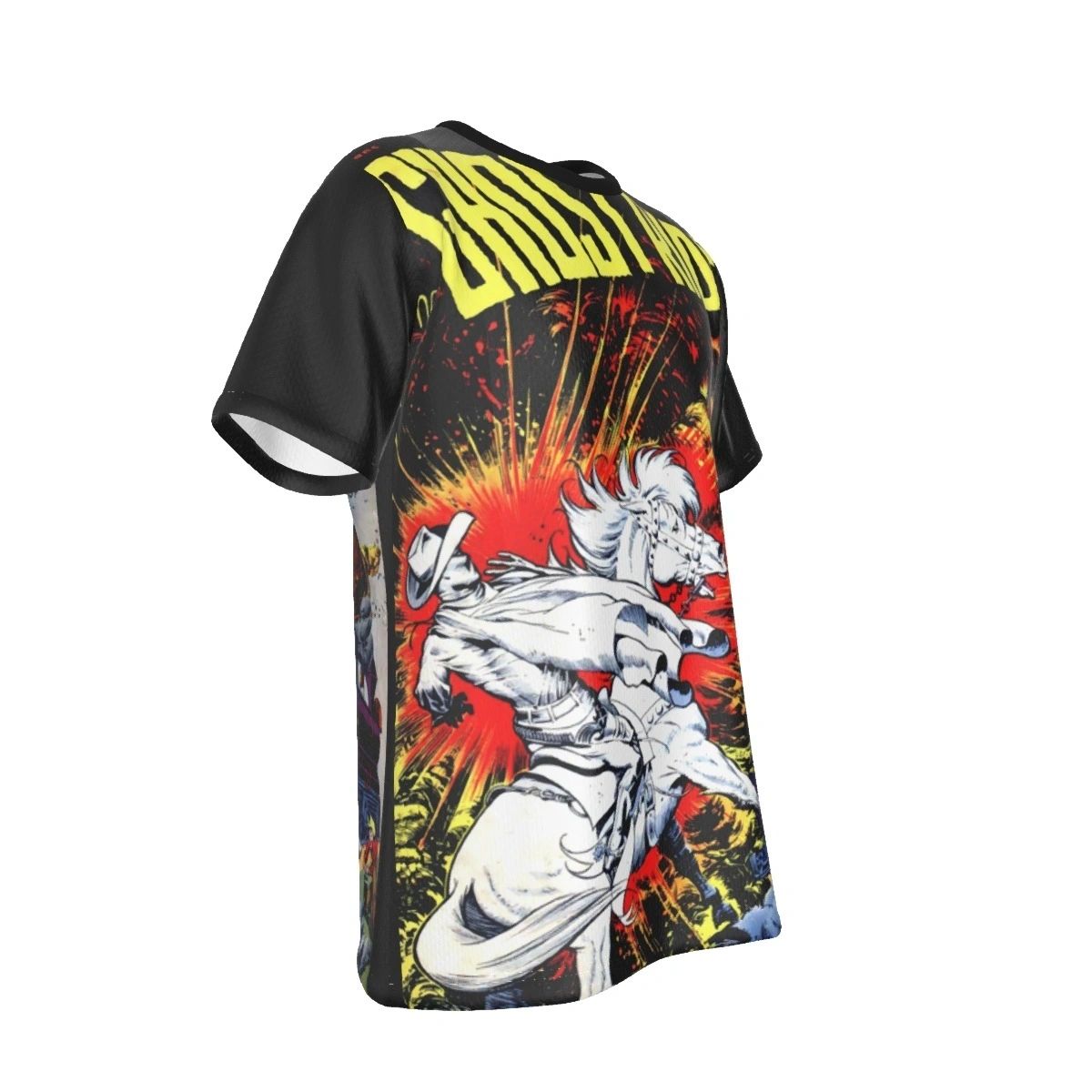 GHOST RIDER 3 ALL OVER PRINT SHIRT AND TANK -FRANK FRAZETTA ART