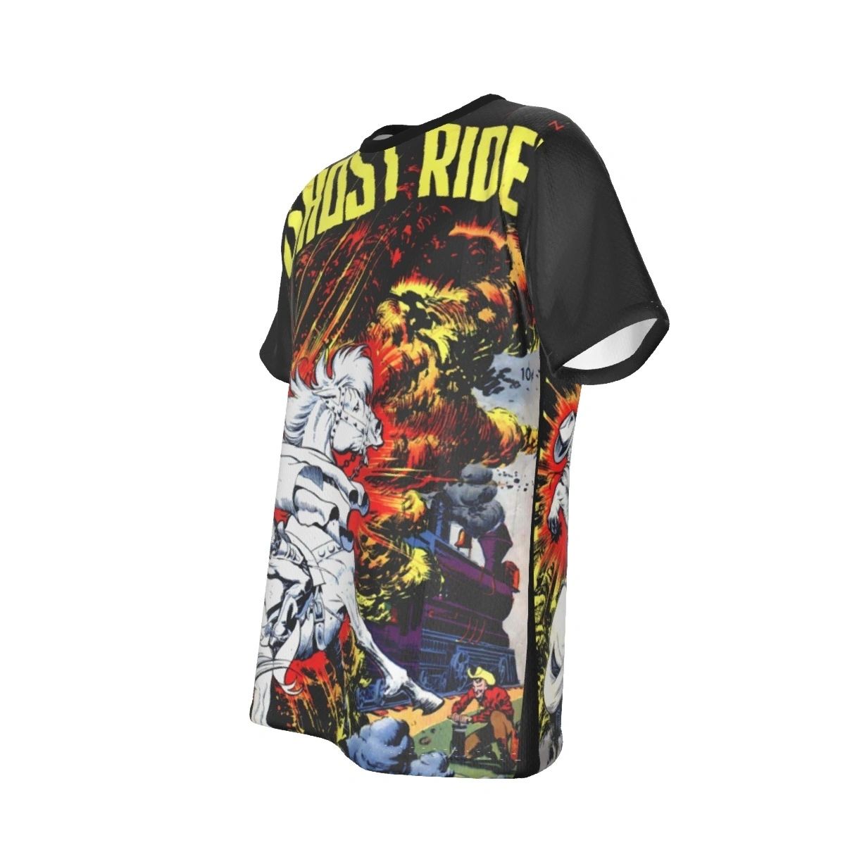 GHOST RIDER 3 ALL OVER PRINT SHIRT AND TANK -FRANK FRAZETTA ART