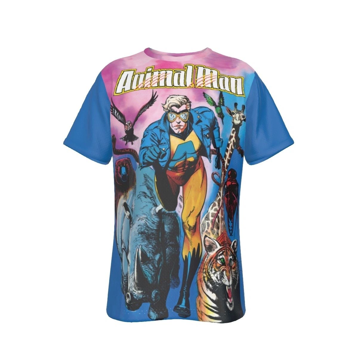 ANIMAL MAN 1 COVER ALL OVER PRINT SHIRT AND TANK