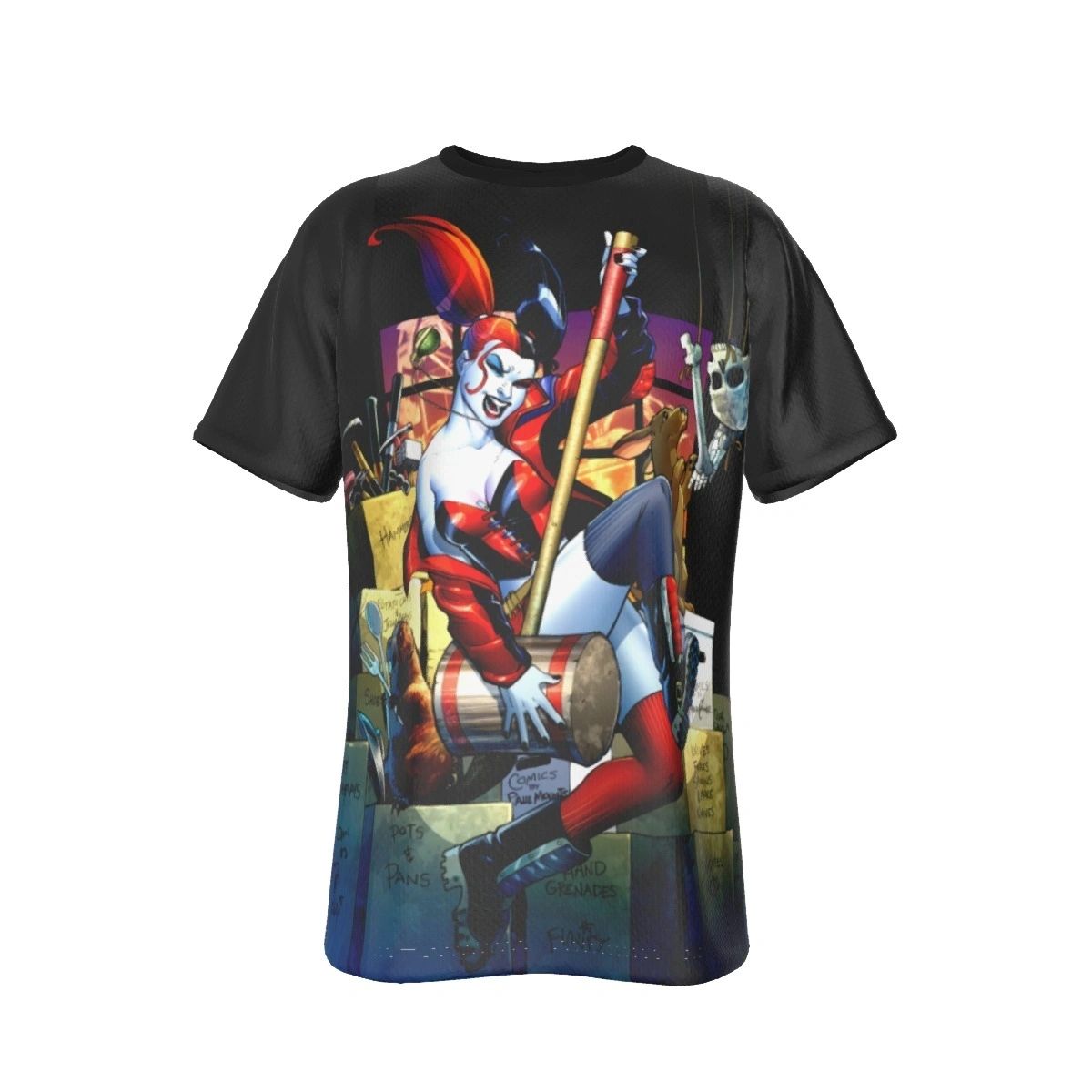 HARLEY 1 MALLET GUITAR ALL OVER PRINT SHIRT AND TANK - AMANDA CONNER ART