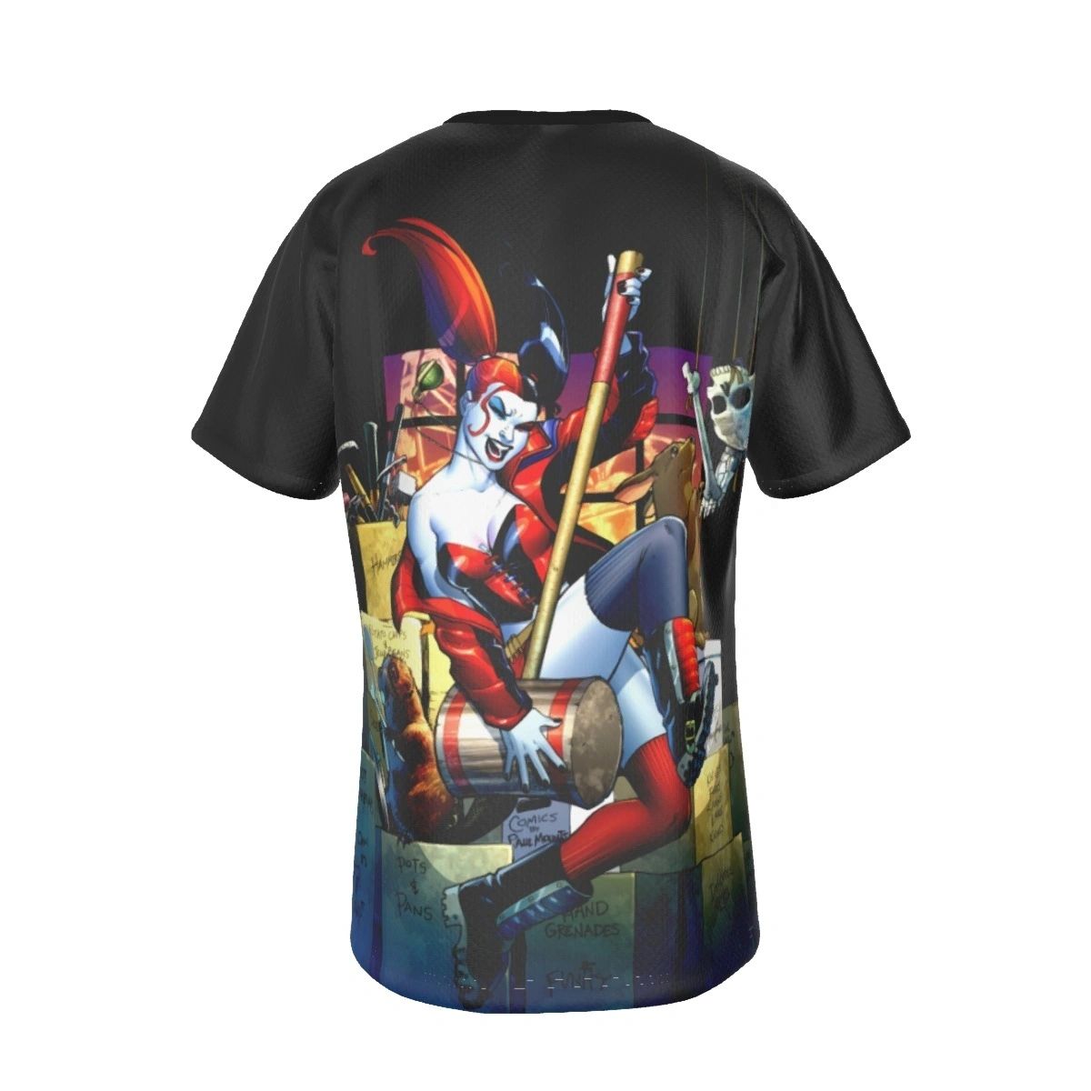 HARLEY 1 MALLET GUITAR ALL OVER PRINT SHIRT AND TANK - AMANDA CONNER ART