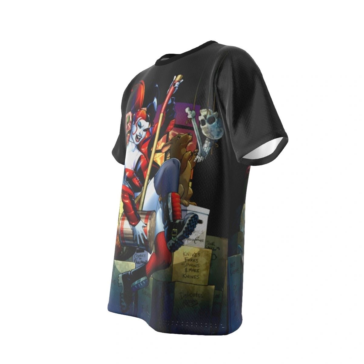 HARLEY 1 MALLET GUITAR ALL OVER PRINT SHIRT AND TANK - AMANDA CONNER ART