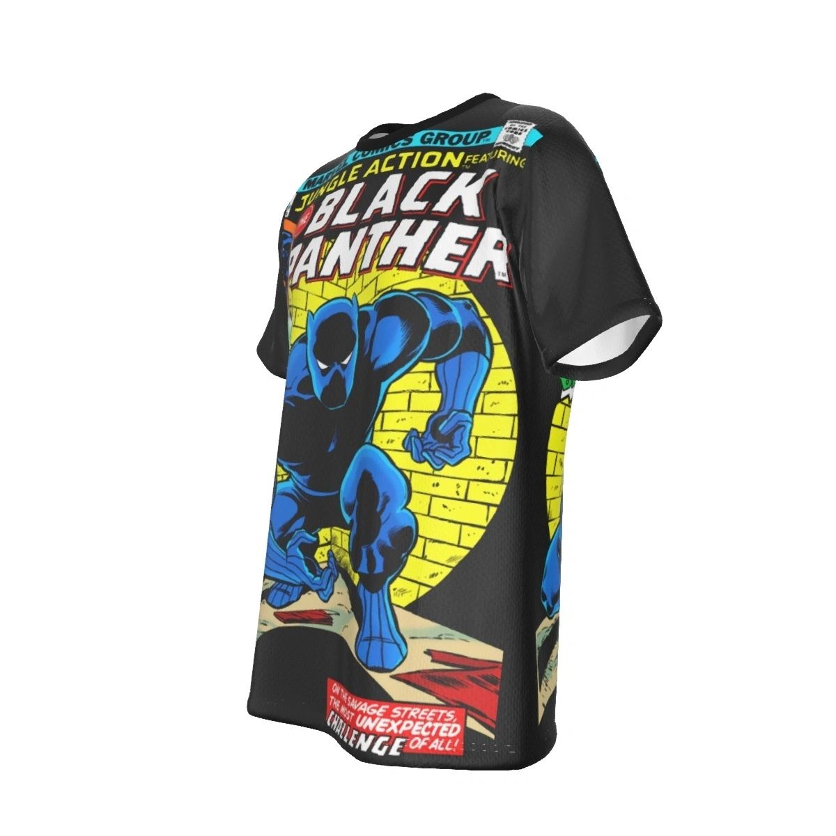 JUNGLE ACTION 23 WITH BLACK PANTHER ALL OVER PRINT SHIRT AND TANK