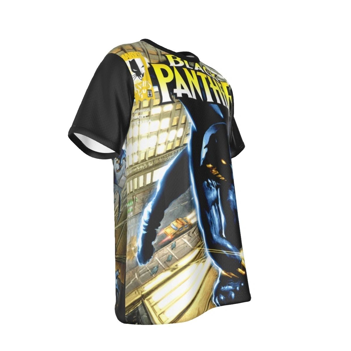 MARVEL KNIGHTS BLACK PANTHER 1 ALL OVER PRINT SHIRT AND TANK