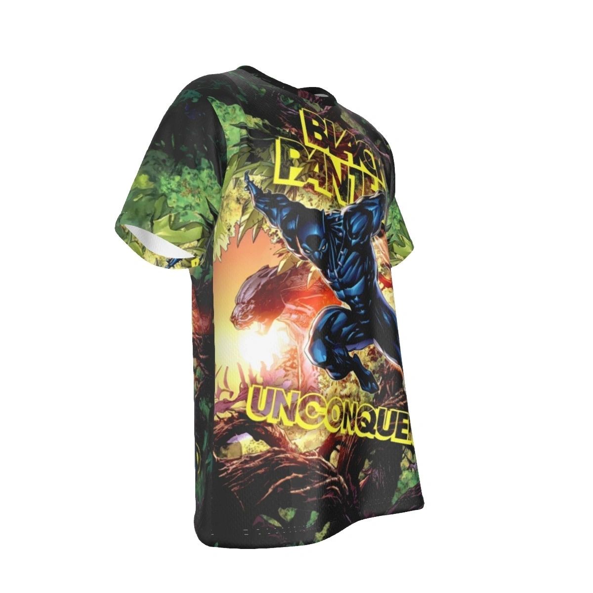BLACK PANTHER UNCONQUERED ALL OVER PRINT SHIRT AND TANK