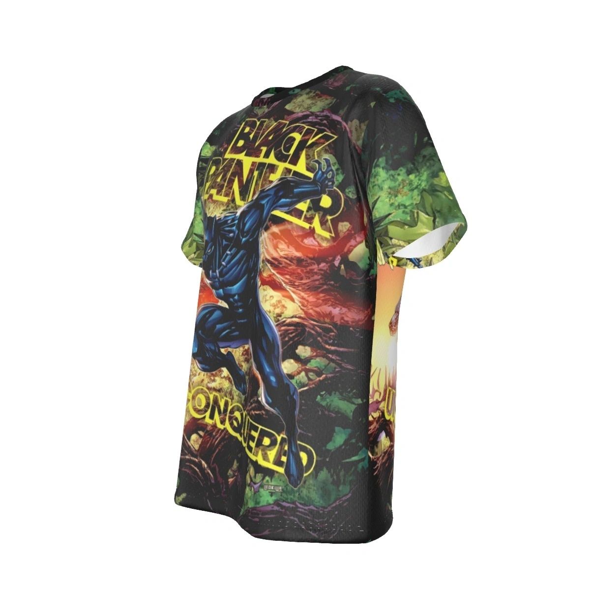 BLACK PANTHER UNCONQUERED ALL OVER PRINT SHIRT AND TANK
