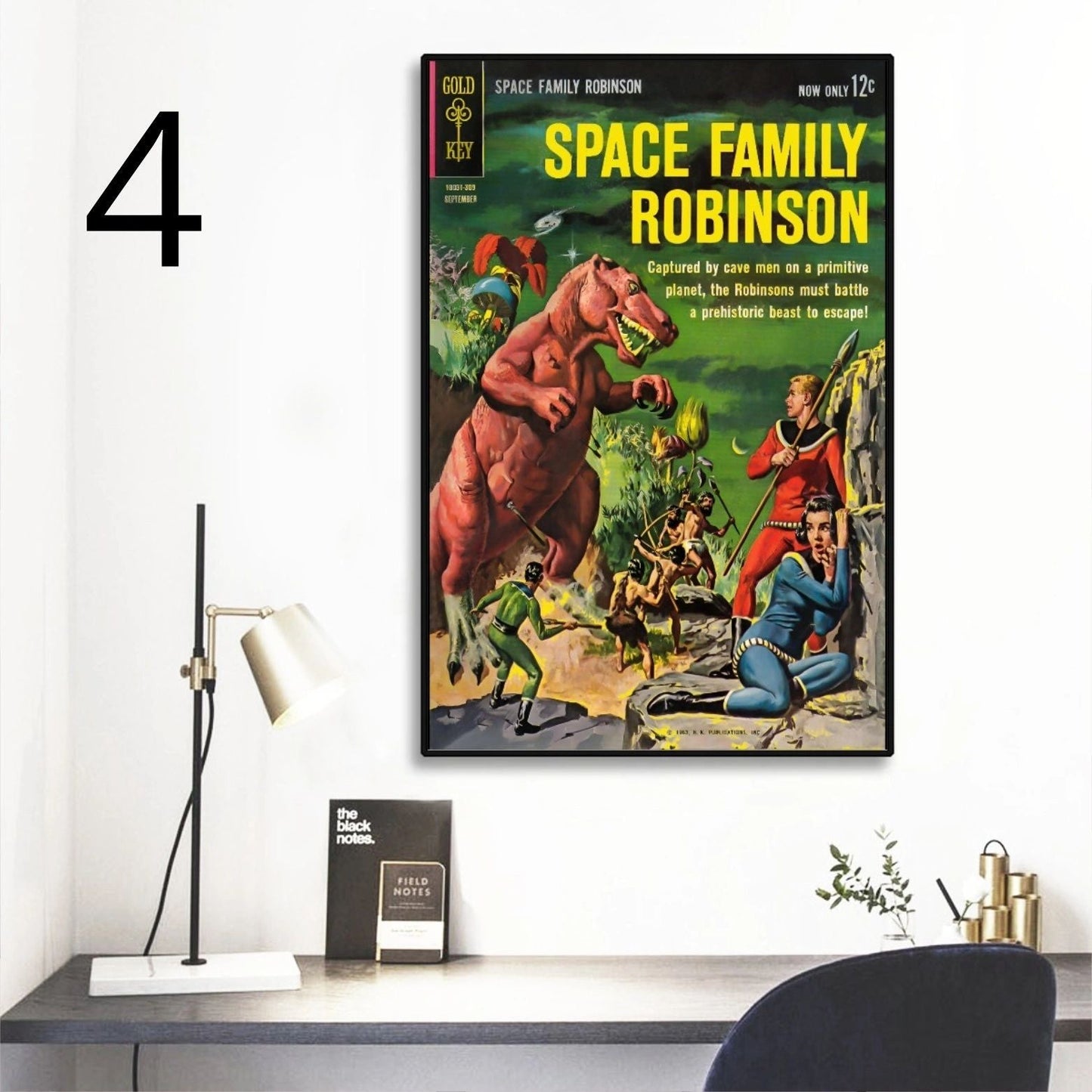 SPACE FAMILY ROBINSON FRAMED POSTERS 1-10