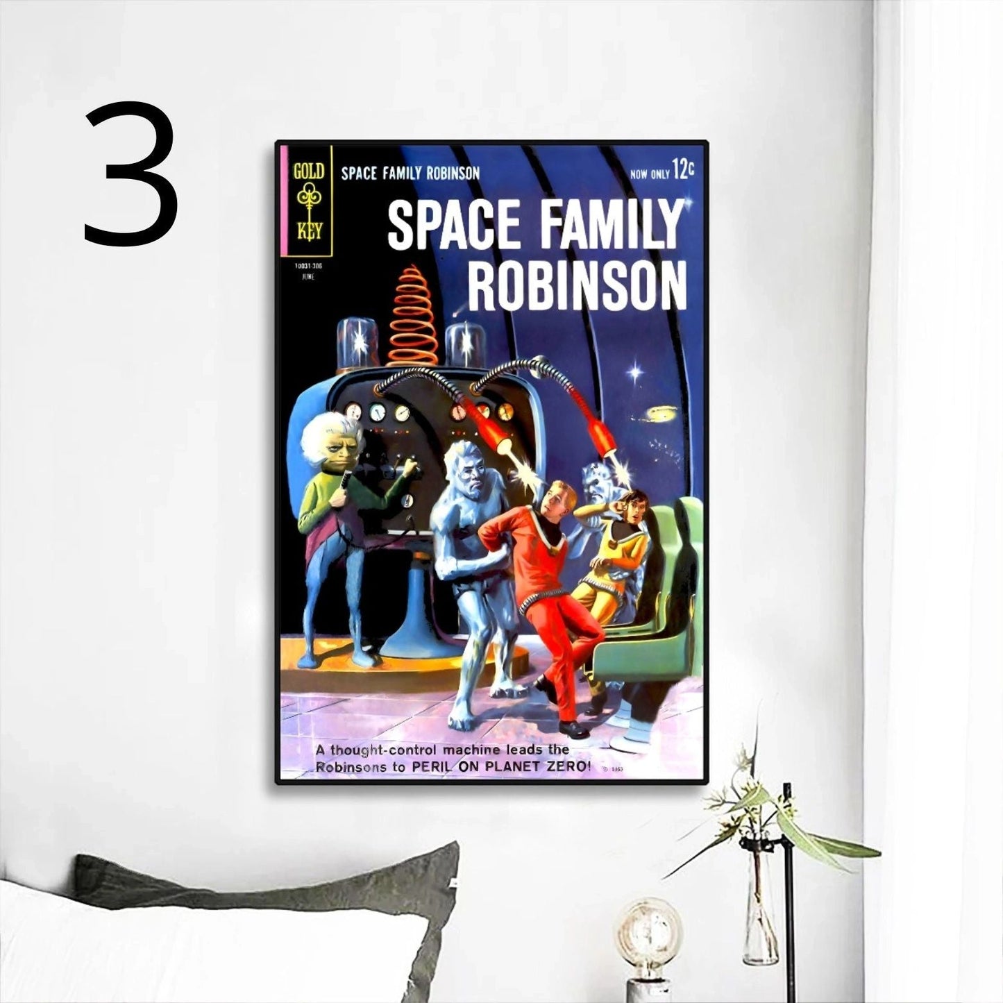 SPACE FAMILY ROBINSON FRAMED POSTERS 1-10