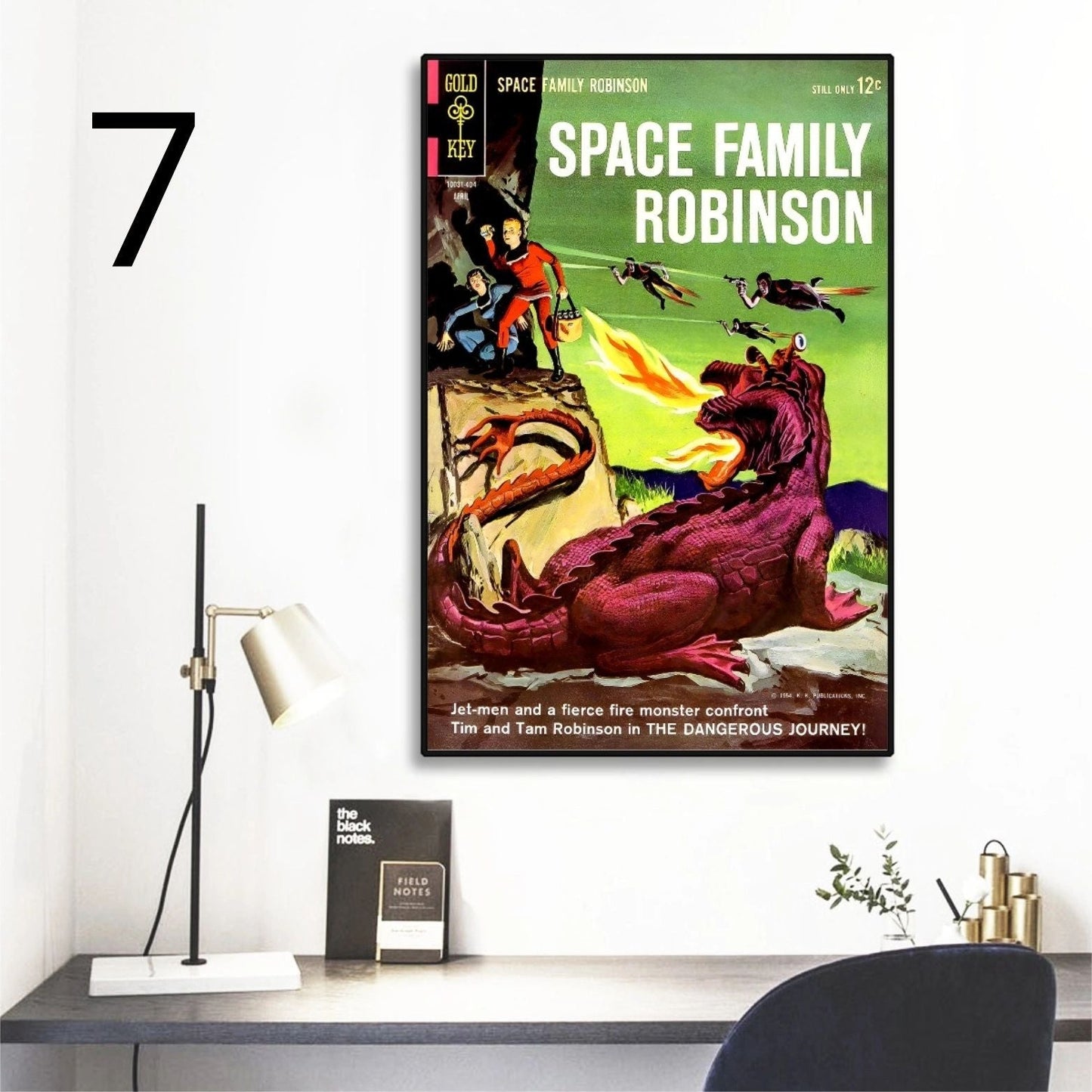 SPACE FAMILY ROBINSON FRAMED POSTERS 1-10