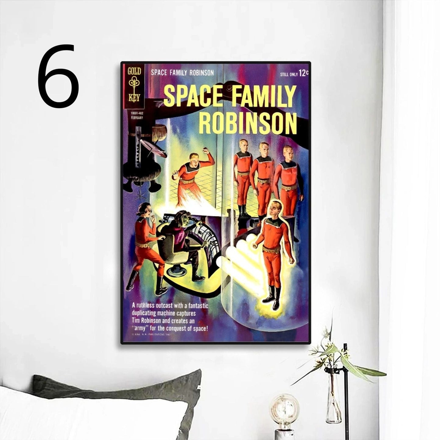 SPACE FAMILY ROBINSON FRAMED POSTERS 1-10