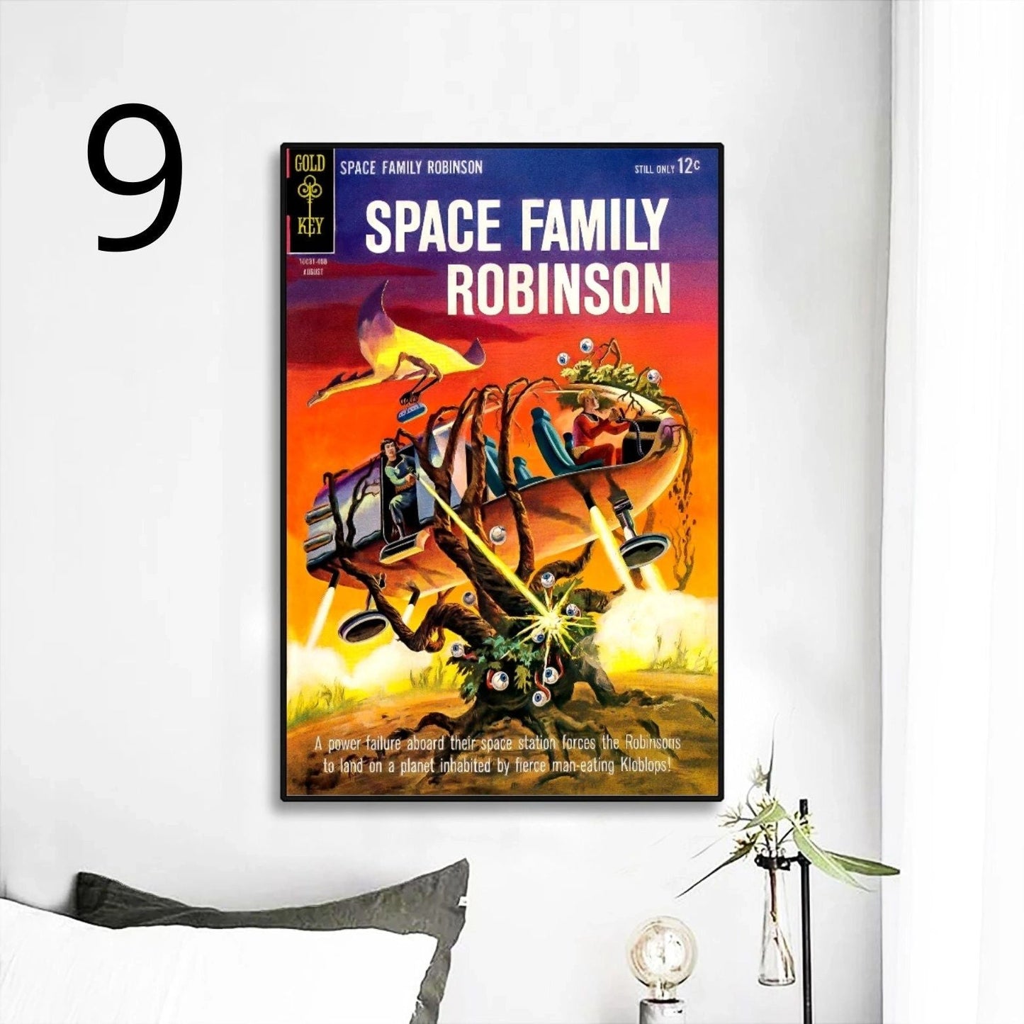 SPACE FAMILY ROBINSON FRAMED POSTERS 1-10