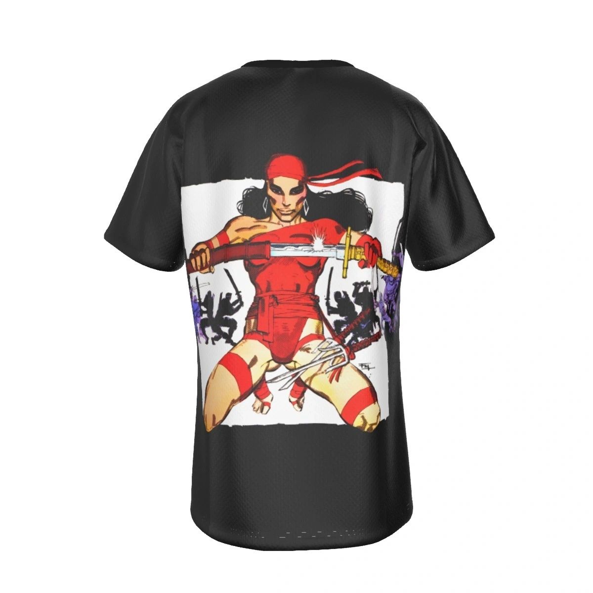 ELEKTRA BY FRANK MILLER ALL OVER PRINT SHIRT AND TANK - SECRET SALE -