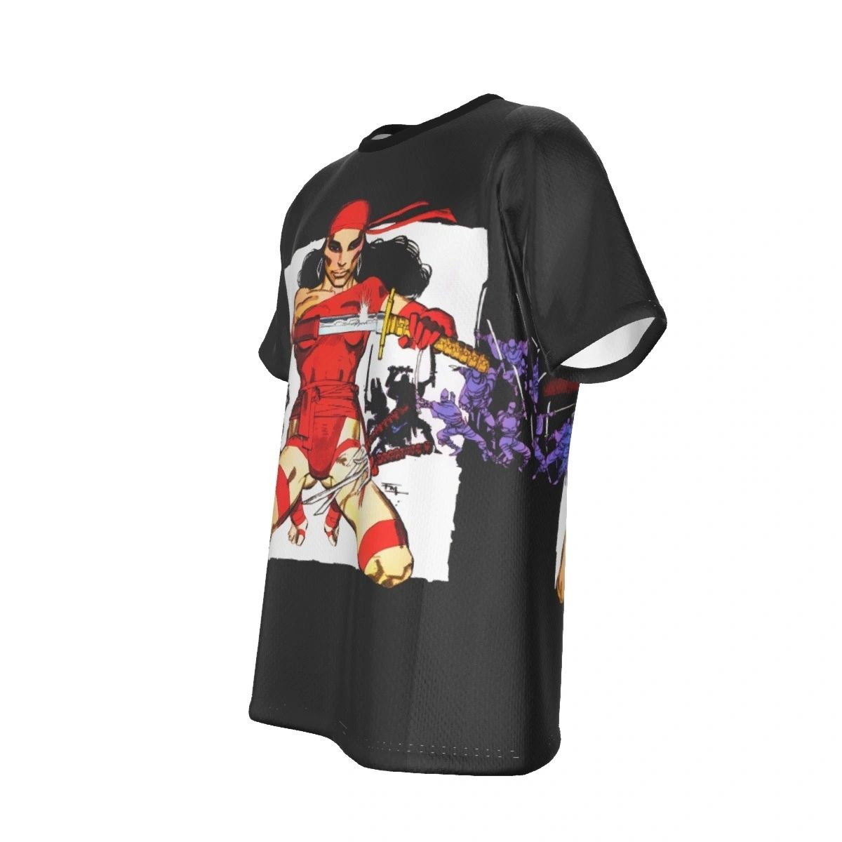 ELEKTRA BY FRANK MILLER ALL OVER PRINT SHIRT AND TANK - SECRET SALE -