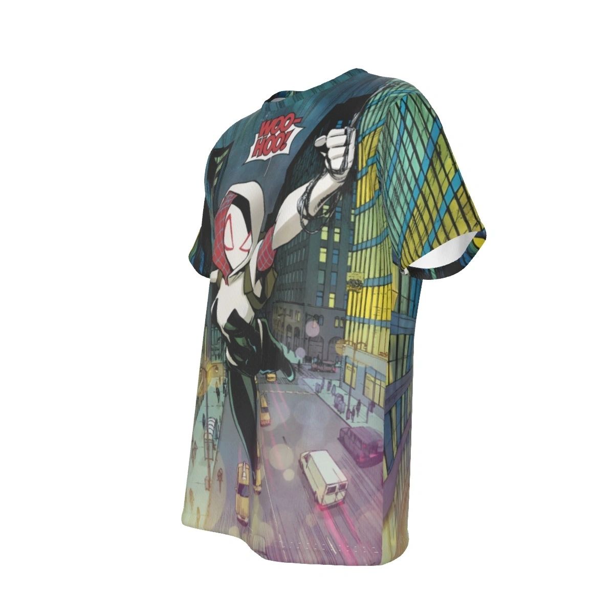 GHOST SPIDER GWEN ALL OVER PRINT SHIRT AND TANK - SECRET SALE - WOO-HOO