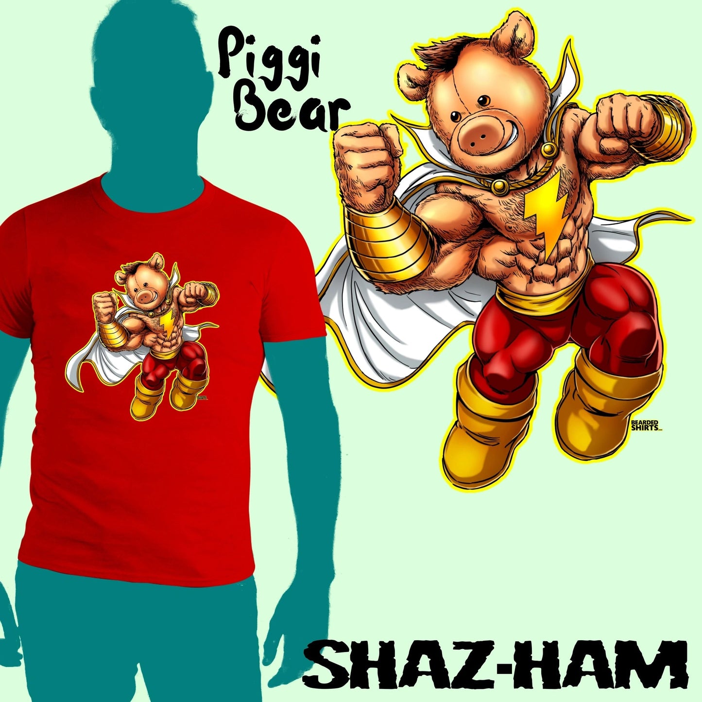 SHAZ-HAM Piggi Bear