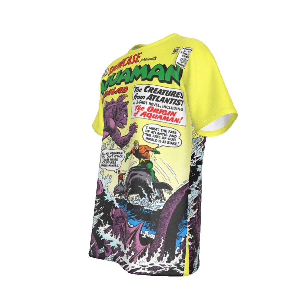 SHOWCASE 30:AQUAMAN ALL OVER PRINT SHIRT AND TANK - 1ST COVER APPEARANCE