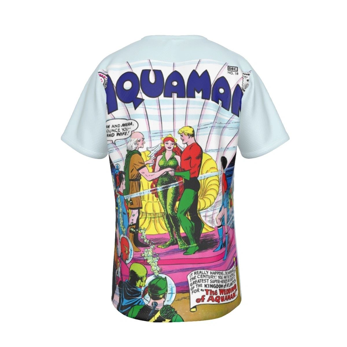 AQUAMAN 18 ALL OVER PRINT SHIRT AND TANK - WEDDING